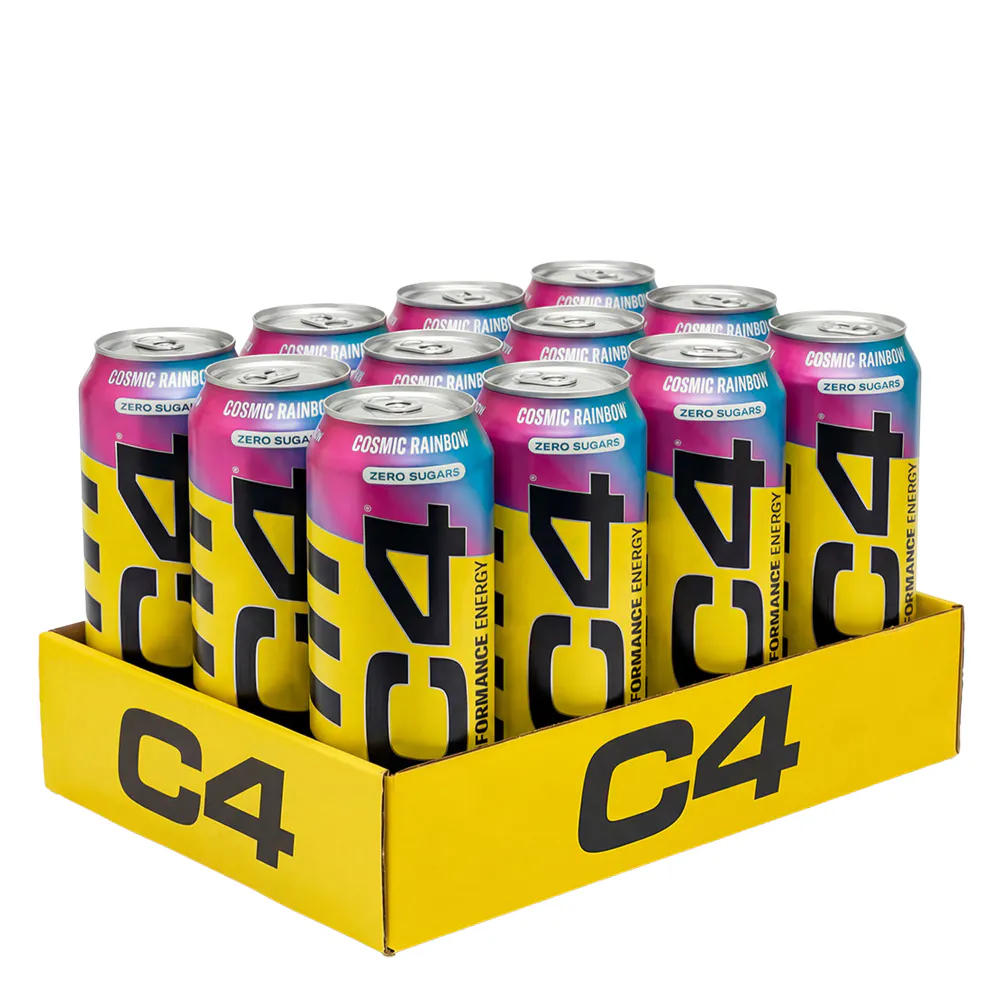 Cellucor RTD C4 Energy Drink – Flere varianter – 12stk