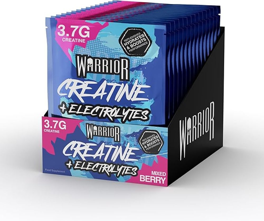 Warrior Creatine Plus Electrolytes Sachets 3,7 g 1 pose