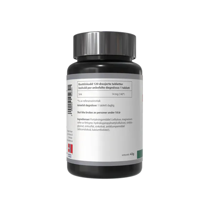 Hovedbilde Super Zink 14 mg - 120 tabletter