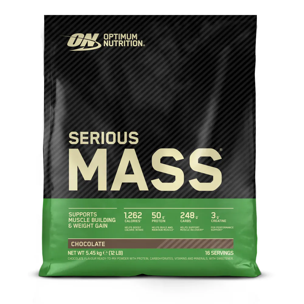 Optimum Nutrition Serious Mass Proteinpulver - Flere varianter – 5450g