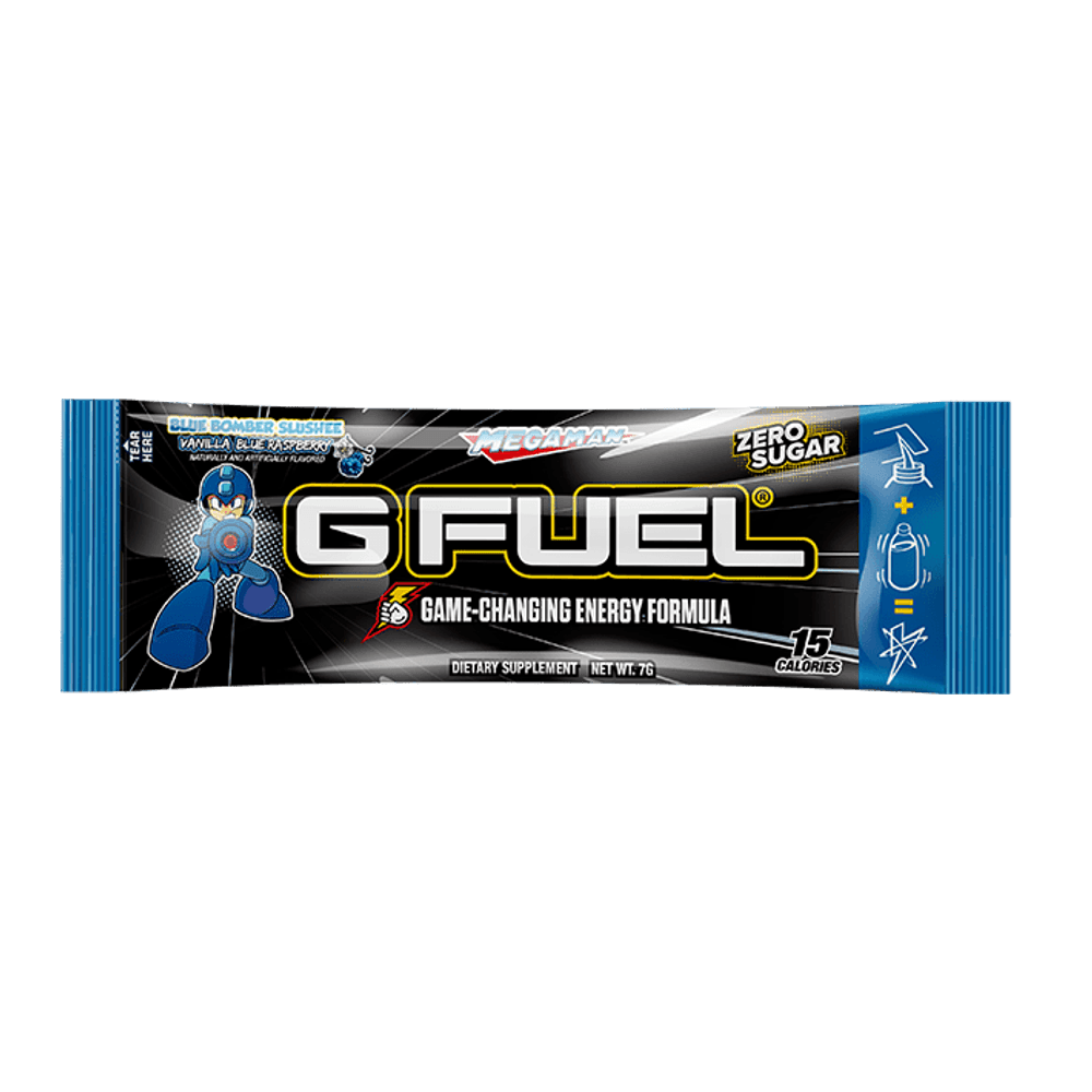 G Fuel - Sample Mega man Blue Bomber Slushee