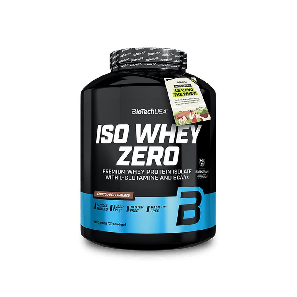 BioTechUSA Iso Whey Zero - Flere varianter - 1816 g