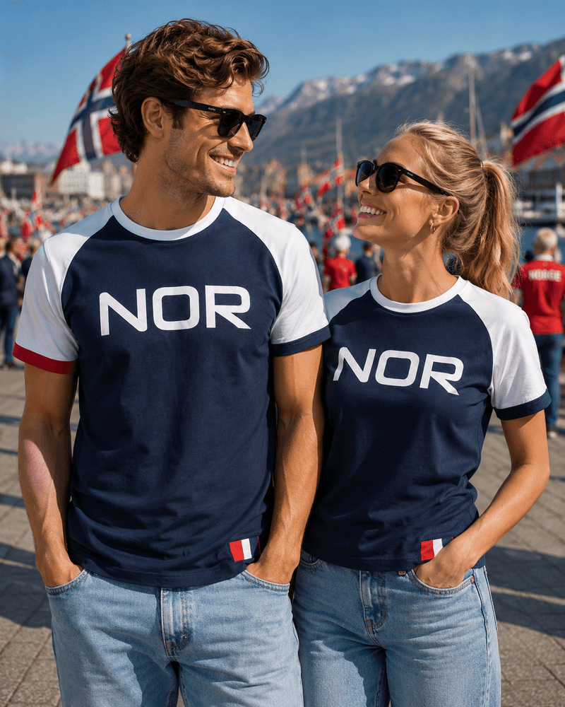NOR t-shirt i bomull - Unisex 
