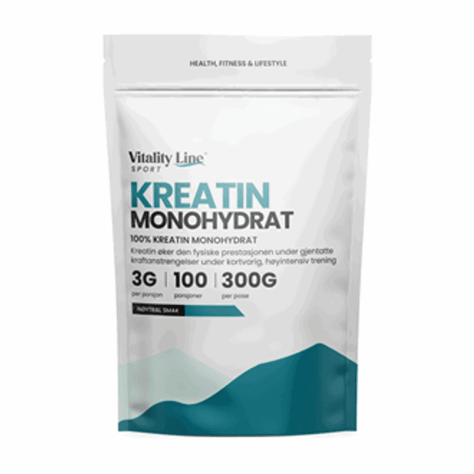 Hovedbilde Vitality Line Sport kreatin monohydrat 300 g
