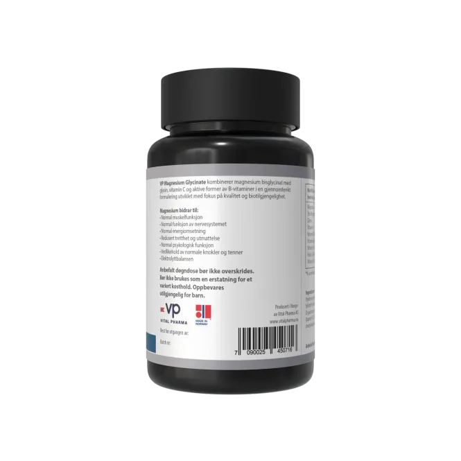 Hovedbilde Magnesium Glycinate - 120 kapsler