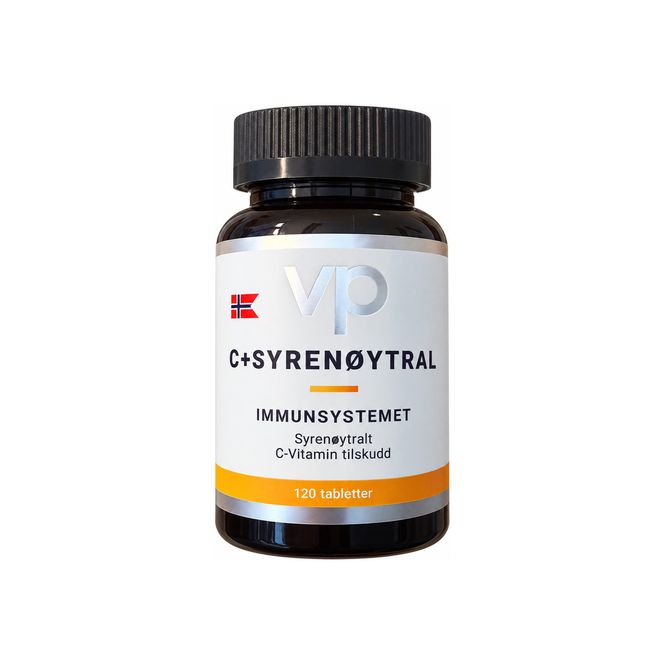 Hovedbilde C+ Syrenøytral - 120 tabletter