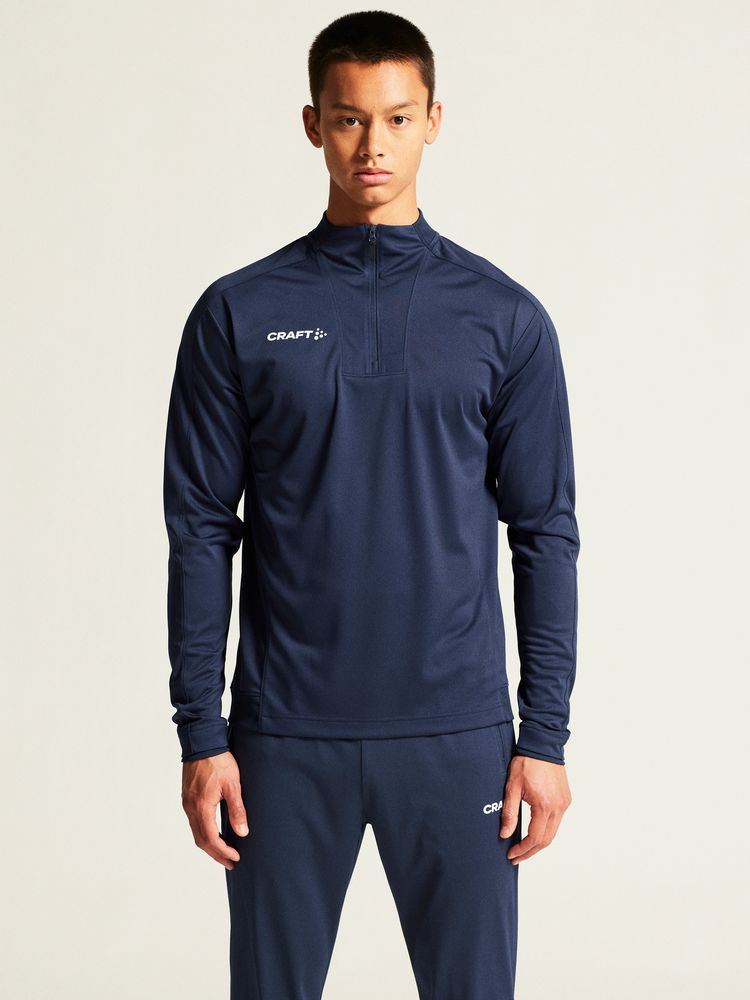 Craft Evolve 2.0 Half Zip – treningsgenser i marine til herre