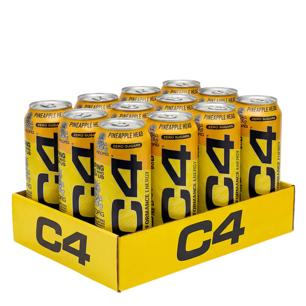 Cellucor RTD C4 Energy Drink – Flere varianter – 12stk