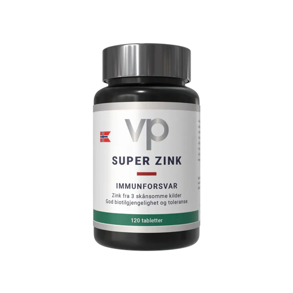 Super Zink – 120 tabletter