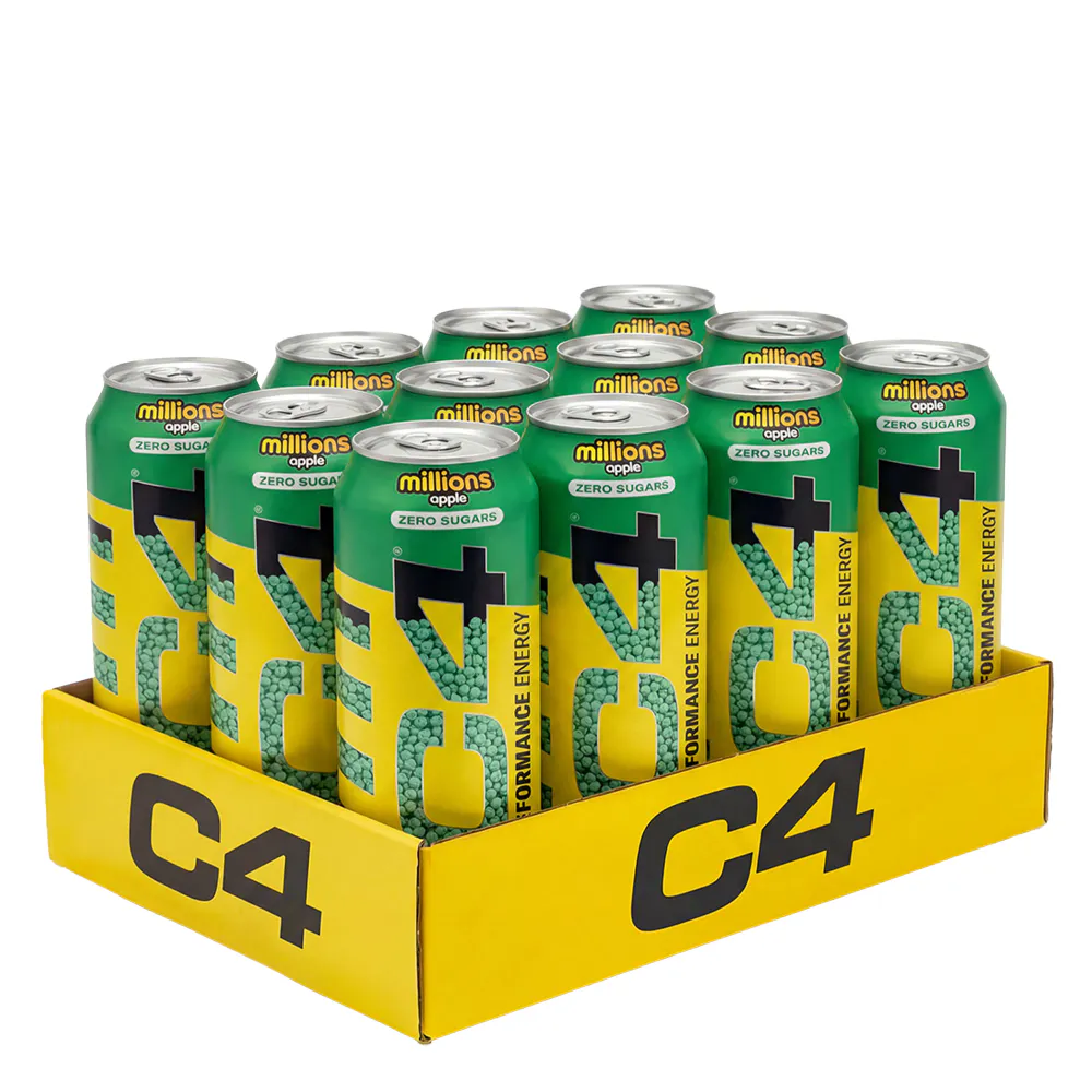 Cellucor RTD C4 Energy Drink – Flere varianter – 12stk