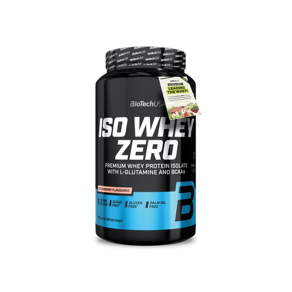 BioTechUSA Iso Whey Zero - Flere varianter - 908 g